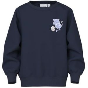 Sweatshirt - Regular Fit - Geborstelde Sweatstof - Lange Mouwen