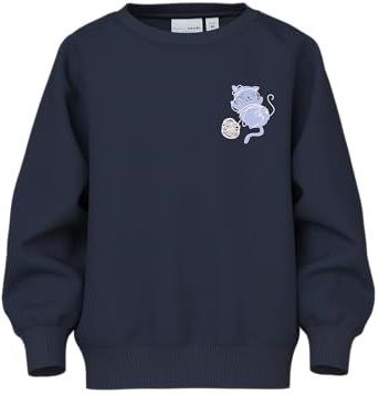 Sweatshirt - Regular Fit - Geborstelde Sweatstof - Lange Mouwen