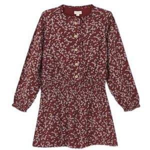 Gocco Rubberen jurk, granaatrood, standaard voor meisjes, Granaat, 11-12 Jaren