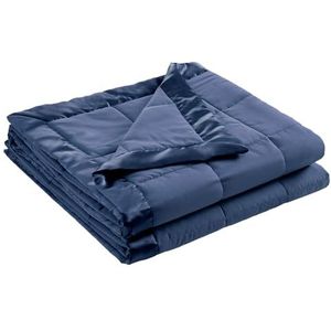 Madison Park Down Alternatieve Deken Hypoallergeen 3M Scotchgard Vlekbestendige Slaapkamer Bedding, Standaard Koning, Windom Navy