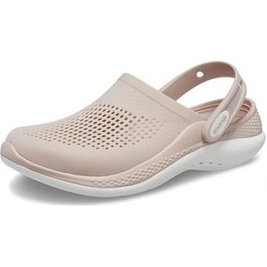 Crocs LiteRide 360 Clog uniseks-volwassene Klomp Klompen, Roze Klei Wit, 41/42 EU