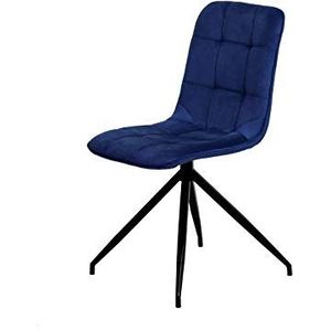 De Spaanse stoel, hout, stof, indigoblauw, afmetingen: 46 cm (breedte) x 57 cm (diepte) x 88 cm (hoogte).
