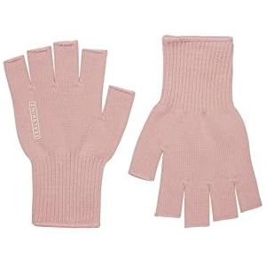 SEALSKINZ Thornham Solo Niet-waterdichte halfvingerhandschoen van merinowol | Outdoor handschoenen | eenheidsmaat | roze