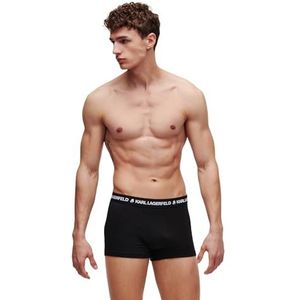 Karl Lagerfeld B.V Logo Trunk Set (3 stuks), zwart, XS