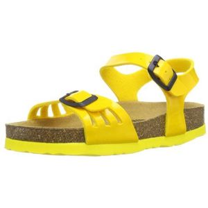 Dr. Brinkmann Uniseks clogs voor kinderen, 510161, geel 6, 31 EU Schmal