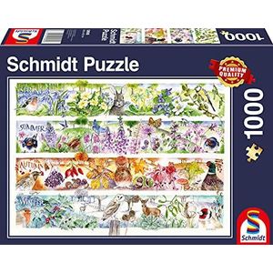 Schmidt Spiele 58980 Seizoenen, puzzel van 1000 stukjes