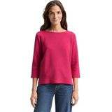 TOM TAILOR T-shirt voor dames, 15234 - Cherry Granita, XXL