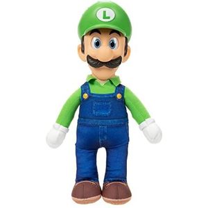 Nintendo Super Mario Movie Roto Pluchen Luigi-Figuur, 35 Cm