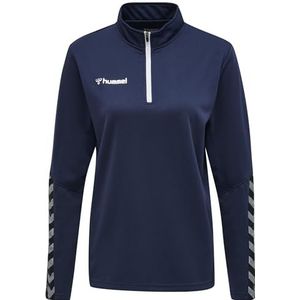 hummel Dames Hmlauthentic Half Zip Sweatshirt Woman Sweatshirt