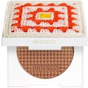 ARTDECO Bronzing Powder Golden Riviera Tweekleurige bronzer in warme nuances om bij te vullen, 1 x 9 g