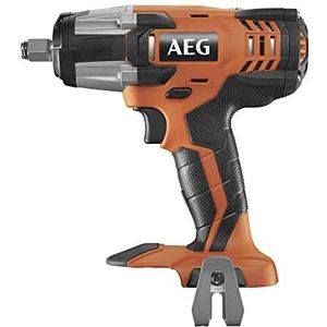 AEG 18 V PRO18V accu-slagschroevendraaier BSS18C12ZC-0 (max. draaimoment 410 Nm, 1/2 inch vierkante opname met borgring, 3 schakelstanden, aantal slagen 0-3.100 min-1, zonder accu en oplader in doos)