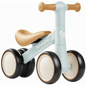 FabricBike Walker Loopfiets voor kinderen vanaf 10 maanden, speelgoed voor jongens en meisjes van 10 tot 24 maanden, eerste leerfiets voor baby's (Sky Blue)