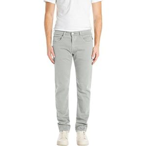 REPLAY Heren Straight Fit Jeans Grover, 673 Medium Grey, 30W / 32L