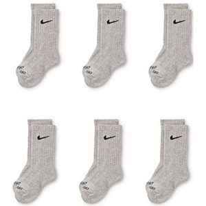 Nike - Prestaties Basic - Sokken - Dark Grey Heather - 6-pack