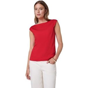 Street One Studio Jersey Top Mandarin rood 34, rood (mandarijnrood), 34
