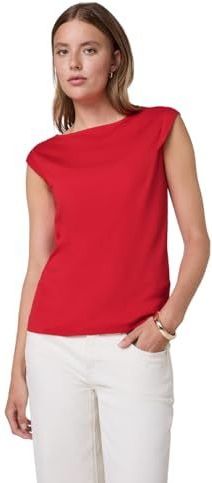 Street One Studio Jersey Top Mandarin rood 34, rood (mandarijnrood), 34