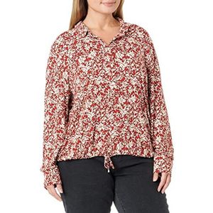 s.Oliver Dames T-Shirt, Red AOP, 38