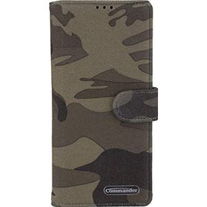 Commander Book Case Elite voor Samsung A217 Galaxy A21s Camouflage