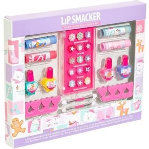 Lip Smacker Beauty Blockbuster, 27-Delig Make-up Set voor Kinderen, All-in-One Make-up Essentials voor Gezicht, Lippen & Nagels voor de Ultieme Creatieve Look van je Kinderen