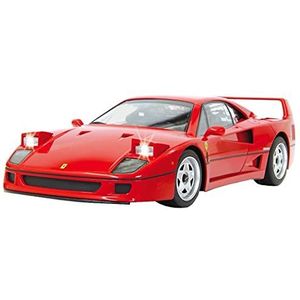 JAMARA 405166 - Ferrari F40 1:14 27 MHz - officieel gelicentieerd, ca. 1 uur rijtijd bij ca. 11 km/h, ledlicht, perfect nagemaakte details, gedetailleerde binnenruimte, hoogwaardige afwerking