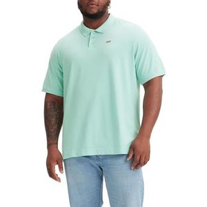 Levi's Big & Tall Housemark Polo T-shirt Mannen, Pastel Turquoise, 1XL