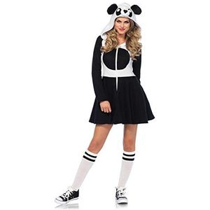 Leg Avenue 85576 Cozy Panda, Damen Karneval Kostüm Fasching, L, schwarz/weiß