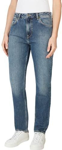 Pepe Jeans - Tapered Jeans - Blauw - HW Violet - Dames