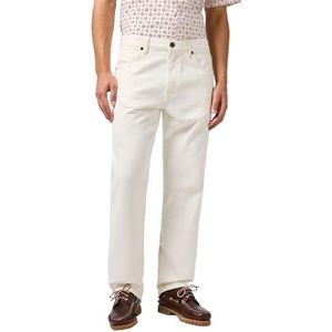 Wrangler - Frontier Jeans - Wit - 100% Katoen - Rechte Pijp