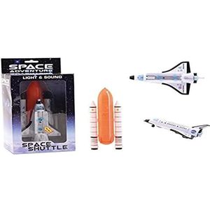 Johntoy Space Shuttle Met Licht En Geluid Wit 20 Cm