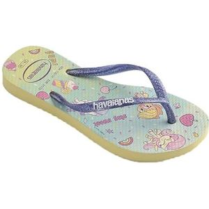 Havaianas Kids Slim My Little Pony, maat 23/24, citroengeel