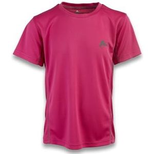ANDE Bobbio T-shirt voor kinderen, ademend, outdoor, Fuchsia, 4 anni