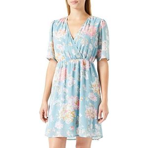 ONLY Dames Onlstar Life Fia S/S Dress Cs Ptm, Ether/Aop:ster Garden Flower, XXS