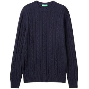 United Colors of Benetton heren trui, Blauw, S