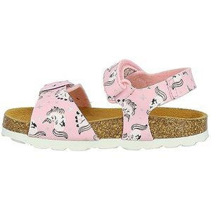 Lurchi 74L7023003 platte sandalen voor jongens en meisjes, roze, 25 EU, Rosé, 25 EU