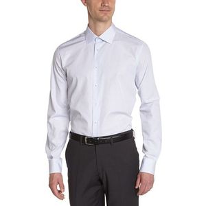 Tommy Hilfiger Tailored - Johny - business hemd - rechte snit - Italiaanse kraag - lange mouwen - heren. - - Large