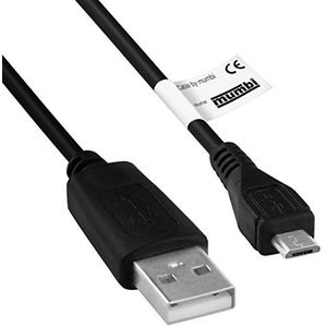 mumbi 08265 - USB-vervangingskabel voor micro-USB/Kindle datakabel voor Amazon Kindle/Kindle Fire/Kindle-toetsenbord/Kindle Paperwhite/Kindle Touch
