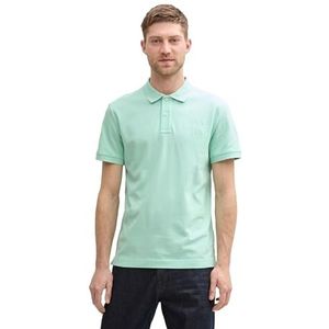 TOM TAILOR Poloshirt voor heren, 37105 - Bright Mint Green, XXL
