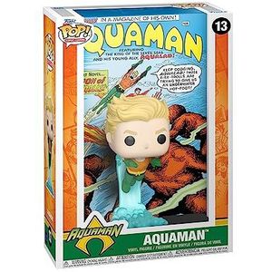 Funko Pop! Comic Cover: DC - Aquaman - Verzamelfiguur vinyl - Cadeau-idee - Officiële Merchance, Speelgoed voor Kinderen en Volwassenen, Pop voor Verzamelaars en Tentoonstelling
