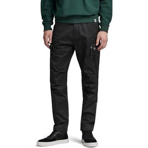 G-STAR RAW Heren Zip Cargo Regular Tapered Pants, zwart (Dk Black D24720-c072-6484), 35W x 32L
