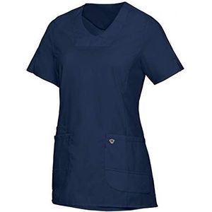 BP 1762-241-0110-Sn superlichte stoffen overtrektas voor vrouwen, 49% katoen/48% polyester/3% elastolefin, nachtblauw, maat S