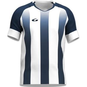 Gems AN04-0304 Hamburg Heren Lang Tricot Wit/Blauw Maat M