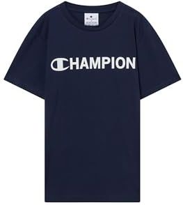 Champion - Authentic Athletic Apparel - Shirt - Navy/Wit - Lange Mouw