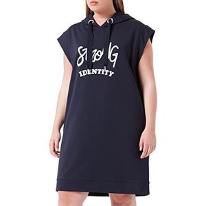 Comma CI Korte casual jurk voor dames, 59D8 Navy, 42