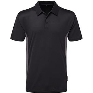 TuffStuff - Elite poloshirt - extra groot - zwart poloshirt - lichtgewicht - ademend - sneldrogend - vochtafvoerend - werkshirts voor heren - 170 g/m² polotop