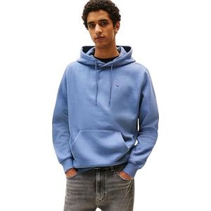 Tommy Jeans - Sweatshirt - Marine - Capuchon met Trekkoord - Losse Pasvorm