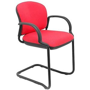 Piqueras Y Crespo 08PBALI350 bureaustoel met vaste armen, rood