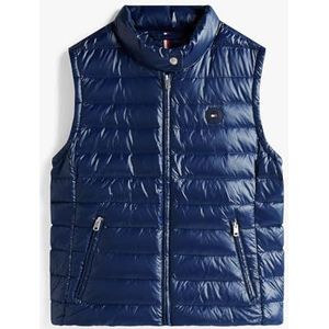 TOMMY HILFIGER Dames UL DOWN MOCK NK VEST WW0WW45499, blauw, XXS, Blauw (Donker Nacht Marine), XXS
