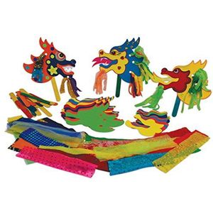 Springboard Tactile Dragons Chinees Nieuwjaar Craft Activity Pack (Pack van 30)