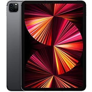 2021 Apple iPad Pro (11‑inch iPad Pro, Wi-Fi + Cellular, 128 GB) - spacegrijs (3e generatie)