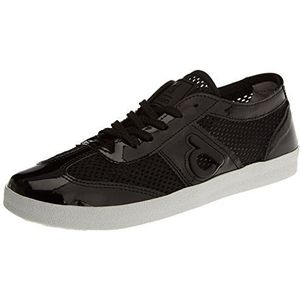 DUUO Emma sneakers voor dames, Zwart gelakt, 36 EU